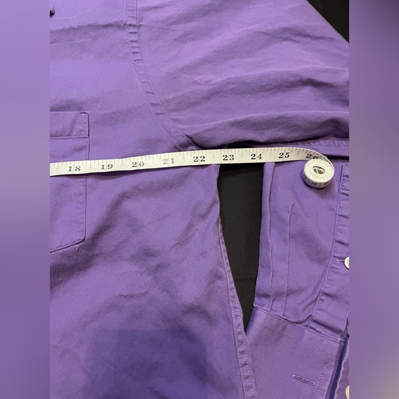 *SALE* Michael Kors Mens 16 1/2, 32/33 Purple Long Sleeve Button Classic Fit - Picture 5 of 8